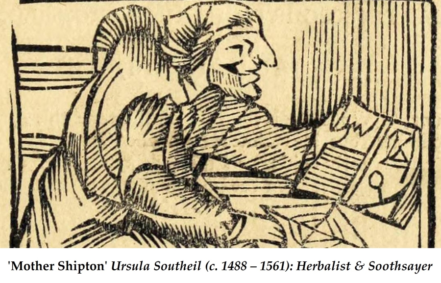 Mother Shipton, herbalist in fifteenth century