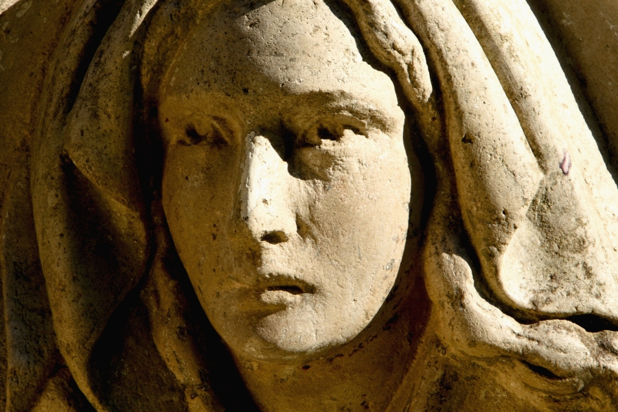 Fragment of Statue of Mary Magdalene